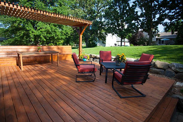 Porch and deck
