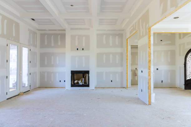Finished living room walls